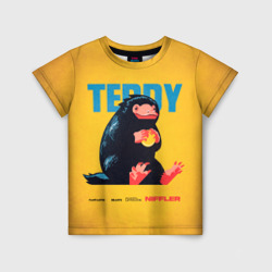 Фантастические Твари. Ниффлер Тедди – Детская футболка 3D с принтом купить со скидкой в -44%
