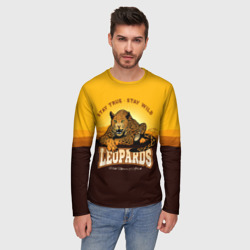 Мужской лонгслив 3D Leopards - фото 2