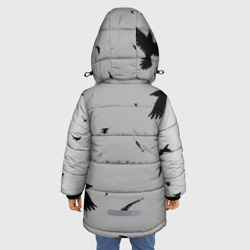 Зимняя куртка для девочек 3D Raven 2 - фото 2