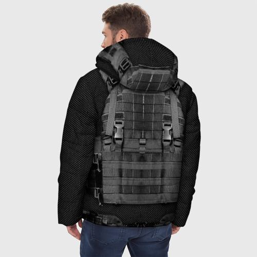 Мужская зимняя куртка 3D Бронежилет армии России., цвет черный - фото 4