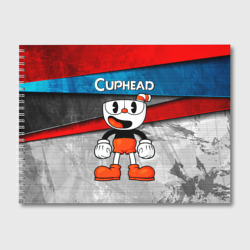 Альбом для рисования Cuphead Красная чашечка