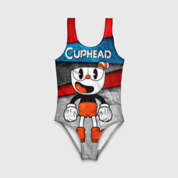 Детский купальник 3D Cuphead Красная чашечка - фото 2