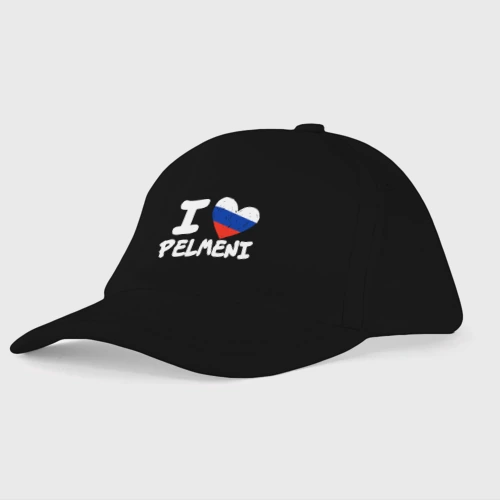 Детская бейсболка Люблю пельмени