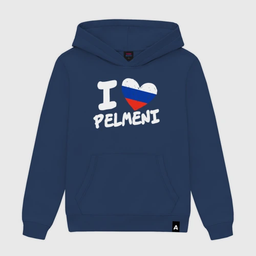 Мужская толстовка хлопок Люблю пельмени