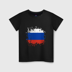 Детская футболка хлопок Music - Russia