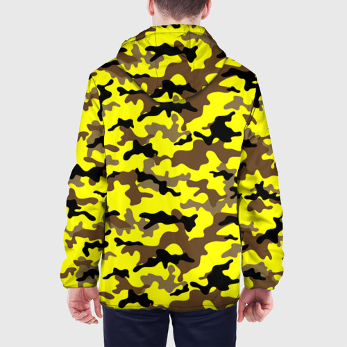 Мужская куртка 3D Камуфляж Жёлто-Коричневый, цвет 3D печать - фото 5