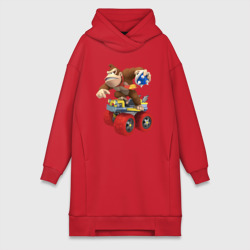 Платье-худи хлопок Donkey Kong Super Mario Nintendo