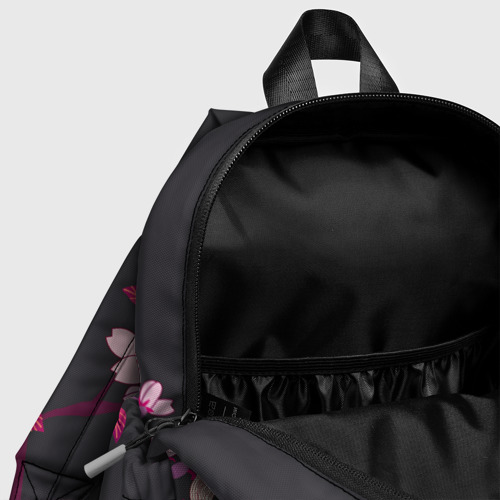 Детский рюкзак 3D Девушка карп-кои и киты - фото 6