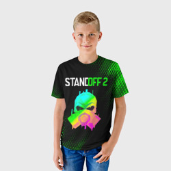 Детская футболка 3D СТАНДОФФ 2 - МАСКА | Абстракция - фото 2