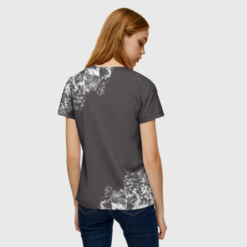 Женская футболка 3D Bones, цвет 3D печать - фото 4