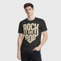 Мужская футболка 3D Rock and roll Рокер - фото 2