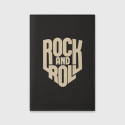 Обложка для паспорта матовая кожа Rock and roll Рокер