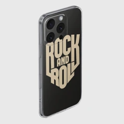 Чехол для iPhone 16 Pro силиконовый с защитой камеры Rock and roll Рокер - фото 2