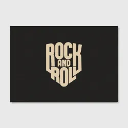 Холст прямоугольный Rock and roll Рокер - фото 2