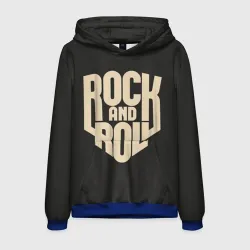 Мужская толстовка 3D Rock and roll Рокер