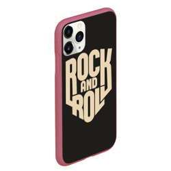 Чехол для iPhone 11 Pro Max матовый Rock and roll Рокер - фото 2