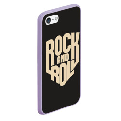 Чехол для iPhone 5/5S матовый Rock and roll Рокер - фото 2