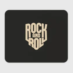 Прямоугольный коврик для мышки Rock and roll Рокер