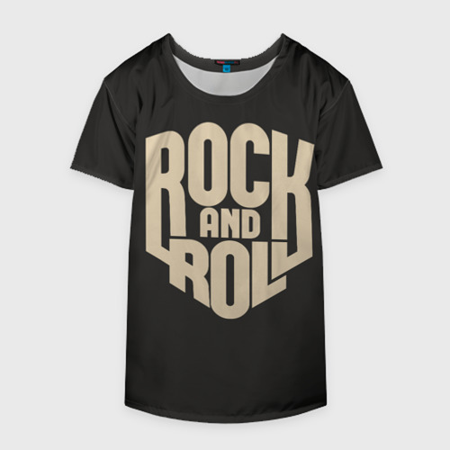 Накидка на куртку 3D Rock and roll Рокер, цвет 3D печать - фото 4