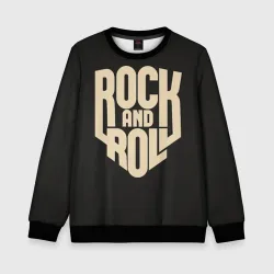 Детский свитшот 3D Rock and roll Рокер