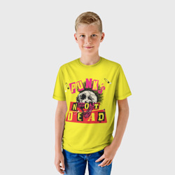 Детская футболка 3D Punk's Not Dead - Панки Хой! - фото 2