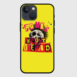 Чехол для iPhone 13 mini Punk's Not Dead - Панки Хой!