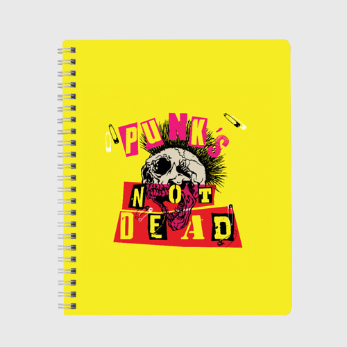 Тетрадь Punk's Not Dead - Панки Хой!, цвет линия