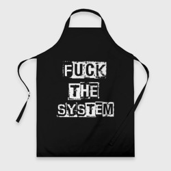 Фартук 3D Fuck the system