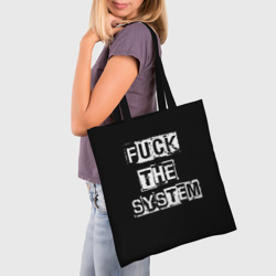 Шоппер 3D Fuck the system - фото 2