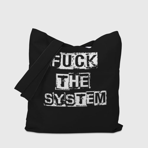 Шоппер 3D Fuck the system - фото 4