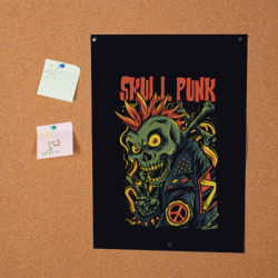 Постер Skull punk Панк - фото 2