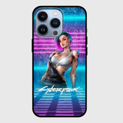 Чехол для iPhone 13 Pro Judy 18+ Джуди  Cyberpunk2077