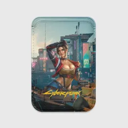 Картхолдер Magsafe магнитный Panam сyberpunk   2077