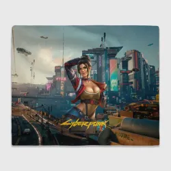 Плед 3D Panam сyberpunk   2077