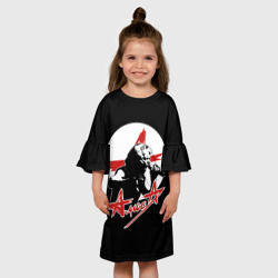 Детское платье 3D Алиса рок группа - фото 2