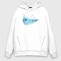 Мужское худи Oversize хлопок Rum in the Wild