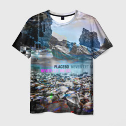 Мужская футболка 3D Placebo - Never Let Me Go