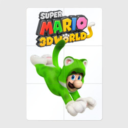 Магнитный плакат 2Х3 Luigi cat Super Mario 3D World Nintendo