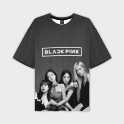 Мужская футболка oversize 3D Blackpink. BW Divas