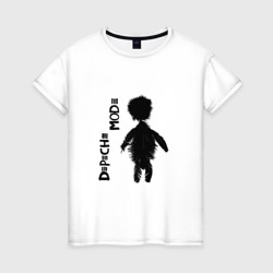 Женская футболка хлопок Depeche mode Dave Gahan