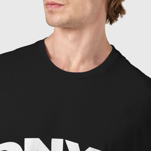 Мужская футболка хлопок Onyх, цвет черный - фото 6