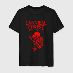 Мужская футболка хлопок Cannibal Corpse труп каннибала