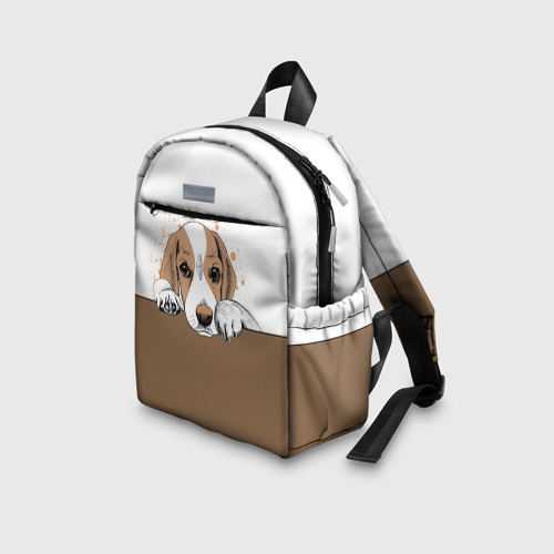 Детский рюкзак 3D Грустный Щенок Бигля - фото 5
