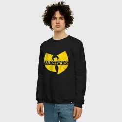 Мужской свитшот хлопок Wu tang logo - фото 2