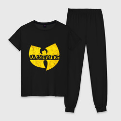 Женская пижама хлопок Wu tang logo