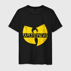 Мужская футболка хлопок Wu tang logo