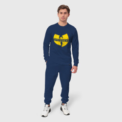 Мужской костюм хлопок Wu tang logo - фото 2