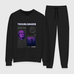 Женский костюм хлопок Troublemaker Streetwear