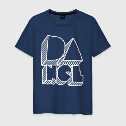 Dance logo – Мужская футболка хлопок с принтом купить со скидкой в -20%