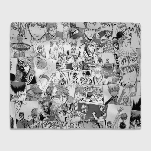 Плед 3D Kuroko no Basket pattern, цвет 3D (велсофт)